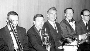 Tony Milliner and Alan Littlejohn with Brubeck Band